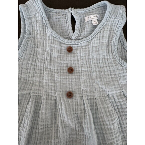 Girl’s Tahari summer outfit Top Shorts headband 3pc Outfit Set Size 4T Toddler - Picture 4 of 11